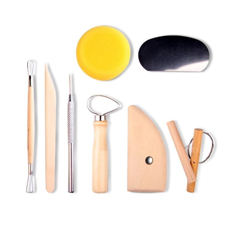 30 In 1 Wooden Pottery Clay Tools Multi-Function Clay Sculpture Tools - Art Supplies by PMC TechLife | Online Shopping South Africa | PMC TechLife