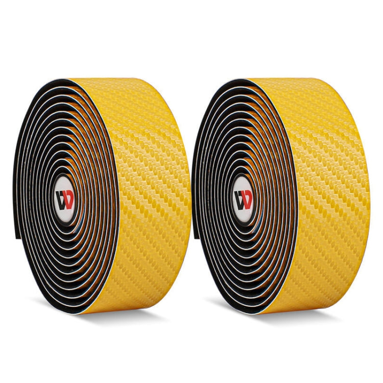 WEST BIKING Bicycle Breathable Non-Slip Handlebar Strap(Yellow) - Decorative Accessories by WEST BIKING | Online Shopping South Africa | PMC TechLife | Buy Now Pay Later Mobicred