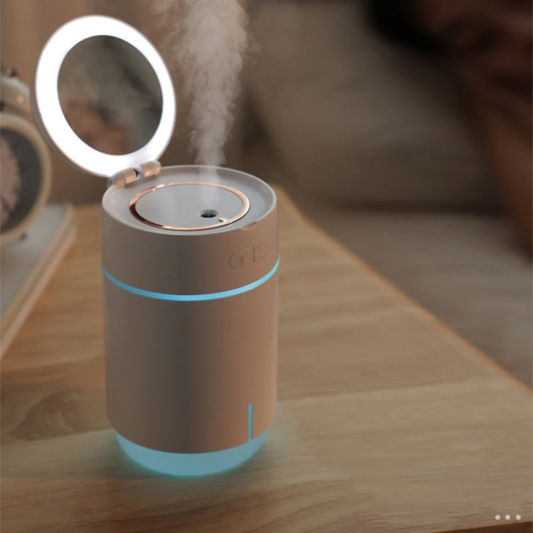 K005 Portable Hydrating LED Fill Light Makeup Mirror USB Mini Humidifier(Pink) - free shipping - PMC TechLife - Order now!