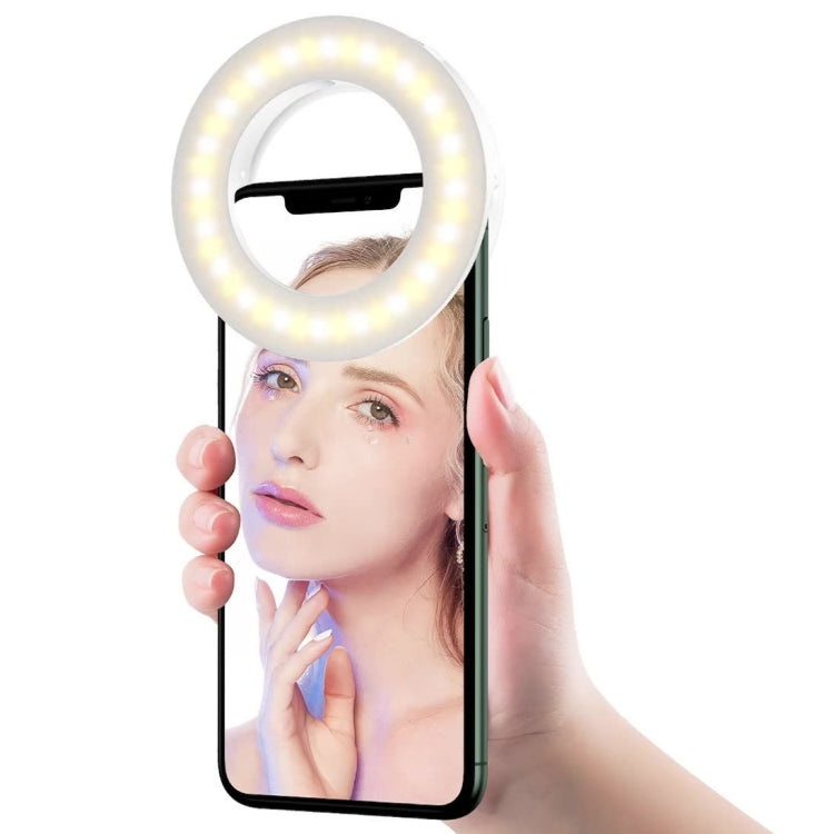 Mobile Phone Live Selfie Light LED Beauty Ring Fill Light(White) - Ring Light by PMC Jewellery | Online Shopping South Africa | PMC Jewellery | Buy Now Pay Later Mobicred