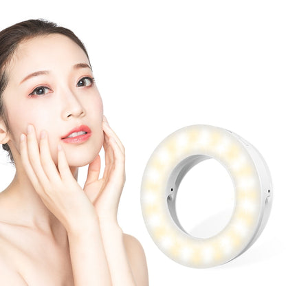 Mobile Phone Live Selfie Light LED Beauty Ring Fill Light(White) - Ring Light by PMC Jewellery | Online Shopping South Africa | PMC Jewellery | Buy Now Pay Later Mobicred