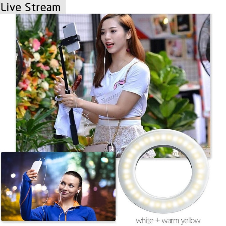 Mobile Phone Live Selfie Light LED Beauty Ring Fill Light(White) - Ring Light by PMC Jewellery | Online Shopping South Africa | PMC Jewellery | Buy Now Pay Later Mobicred