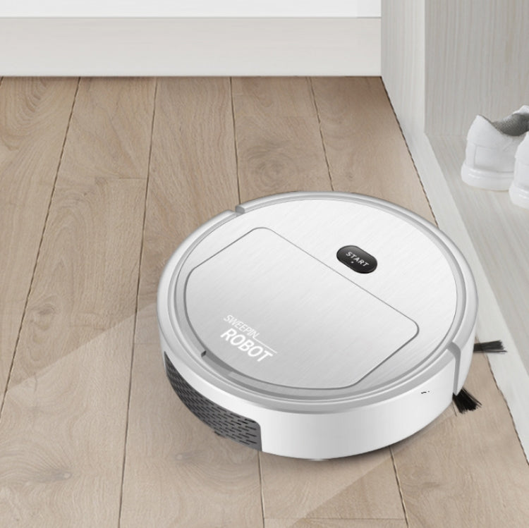 Household Automatic Smart Charging Sweeping Robot, Specification: 3 in 1（White） - Robot Vacuum Cleaner by PMC Jewellery | Online Shopping South Africa | PMC Jewellery | Buy Now Pay Later Mobicred