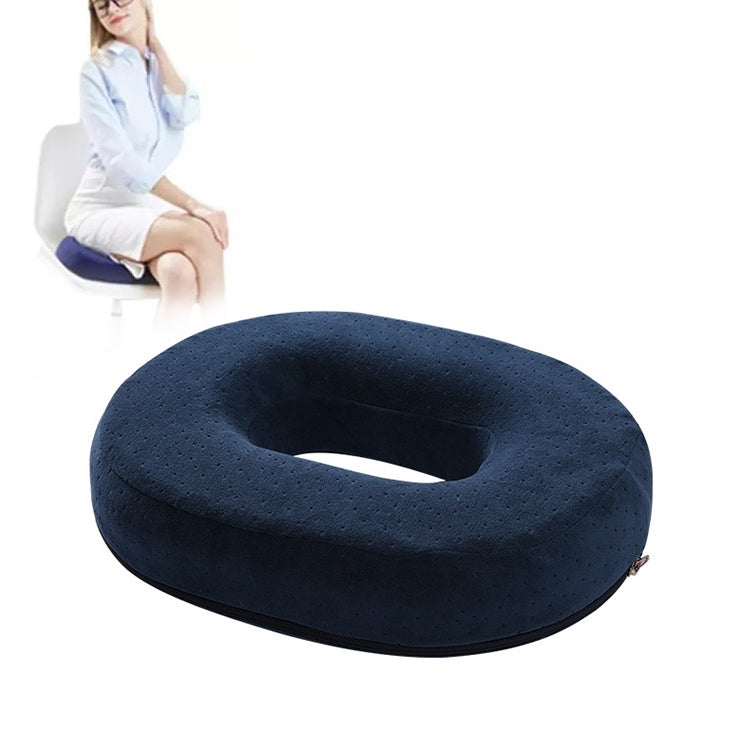 Slow Resilience Memory Foam Office Hip Pad After Hemorrhoids Operation Cushion(Tibetan Blue) - Cushions & Pillows by PMC TechLife | Online Shopping South Africa | PMC TechLife | Buy Now Pay Later Mobicred