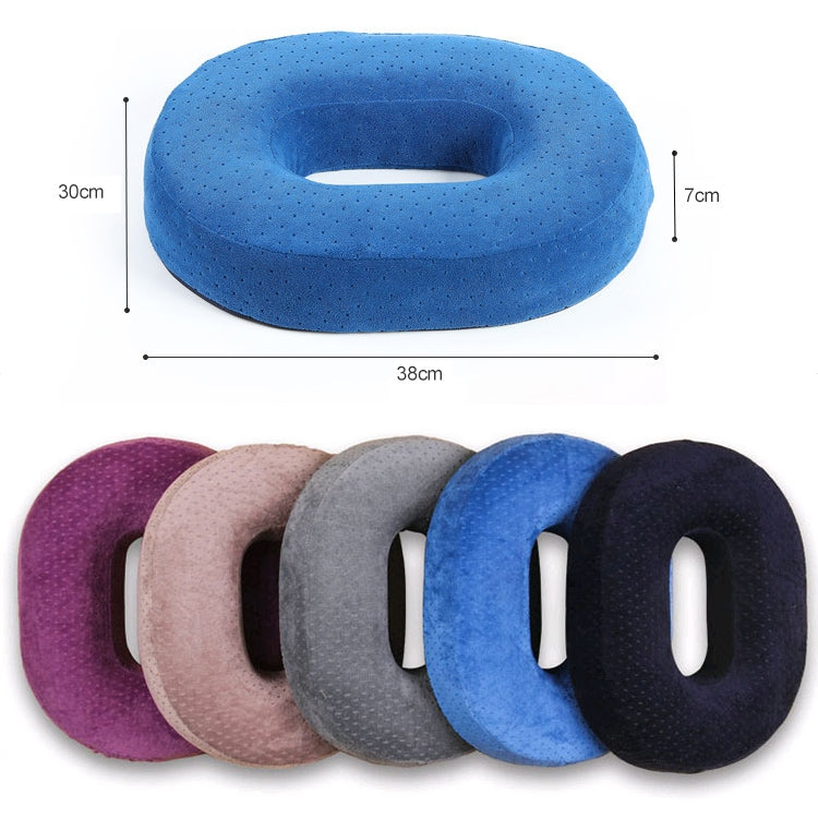 Slow Resilience Memory Foam Office Hip Pad After Hemorrhoids Operation Cushion(Gray) - Cushions & Pillows by PMC TechLife | Online Shopping South Africa | PMC TechLife | Buy Now Pay Later Mobicred