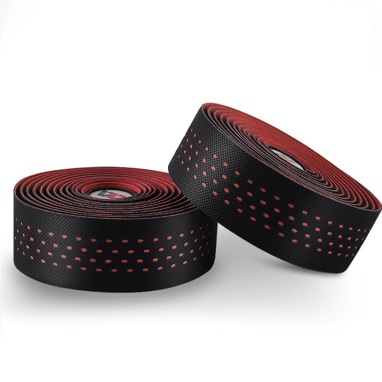 WEST BIKING Bicycle PU Non-Slip Handlebar Strap(Red) - Decorative Accessories by WEST BIKING | Online Shopping South Africa | PMC TechLife | Buy Now Pay Later Mobicred
