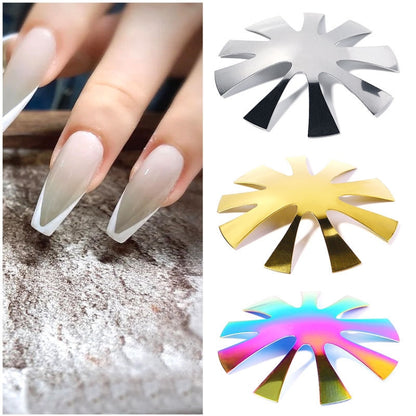 Nail Art Tool Crystal Nail Making Plastic Steel Plate Model, Specification: Gold - Nail Art Equipment by PMC Jewellery | Online Shopping South Africa | PMC Jewellery | Buy Now Pay Later Mobicred