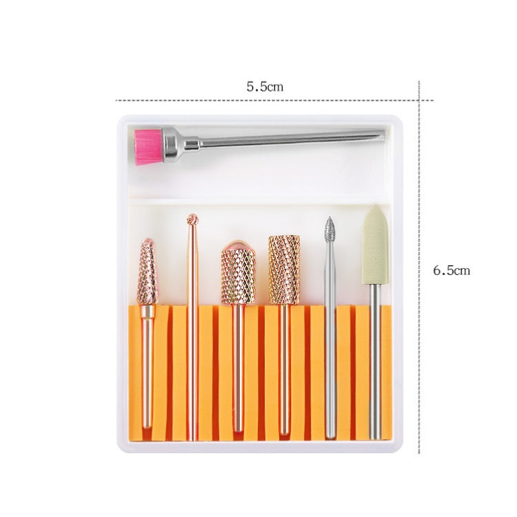 Nail Art Ceramic Tungsten Steel Alloy Grinding Heads Set Grinder Polishing Tool, Color Classification: GH-02 - Grinding Tools & Accessories by PMC Jewellery | Online Shopping South Africa | PMC Jewellery | Buy Now Pay Later Mobicred