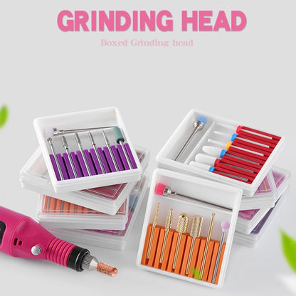 Nail Art Ceramic Tungsten Steel Alloy Grinding Heads Set Grinder Polishing Tool, Color Classification: GH-05 - Grinding Tools & Accessories by PMC Jewellery | Online Shopping South Africa | PMC Jewellery | Buy Now Pay Later Mobicred