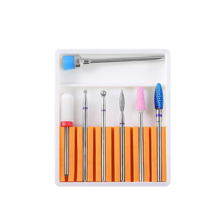 Nail Art Ceramic Tungsten Steel Alloy Grinding Heads Set Grinder Polishing Tool, Color Classification: GH-08 - Grinding Tools & Accessories by PMC Jewellery | Online Shopping South Africa | PMC Jewellery | Buy Now Pay Later Mobicred