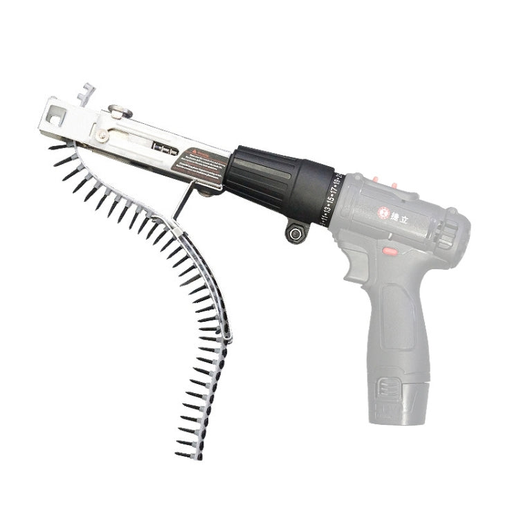 JieLi Chain Belt Screw Converter Electric Screwdriver On Gypsum Board Tool With 50 Chains Strap - Screws by PMC TechLife | Online Shopping South Africa | PMC TechLife