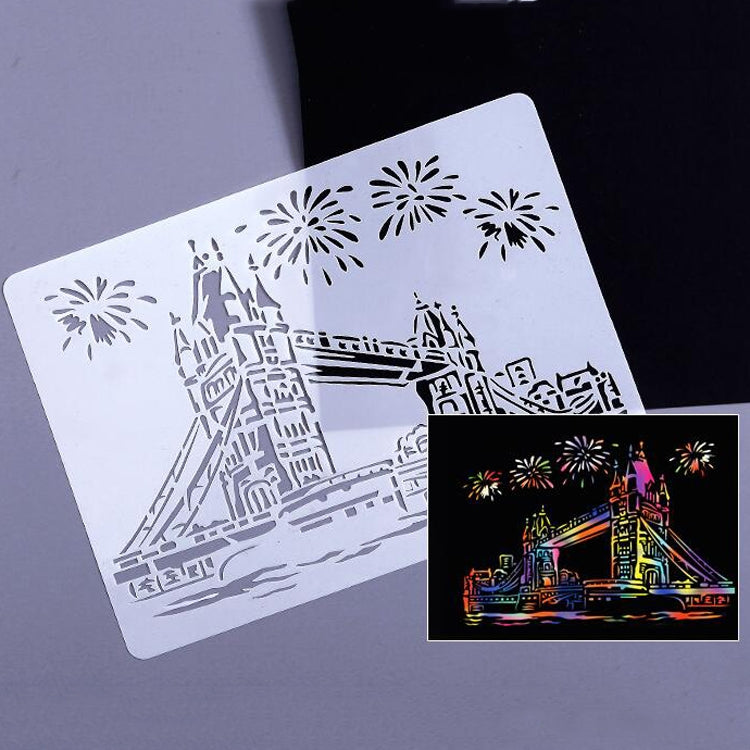 3 Pisa Tower Construction Series Painting Template Theme City A4 Label Template - Art Supplies by PMC TechLife | Online Shopping South Africa | PMC TechLife | Buy Now Pay Later Mobicred