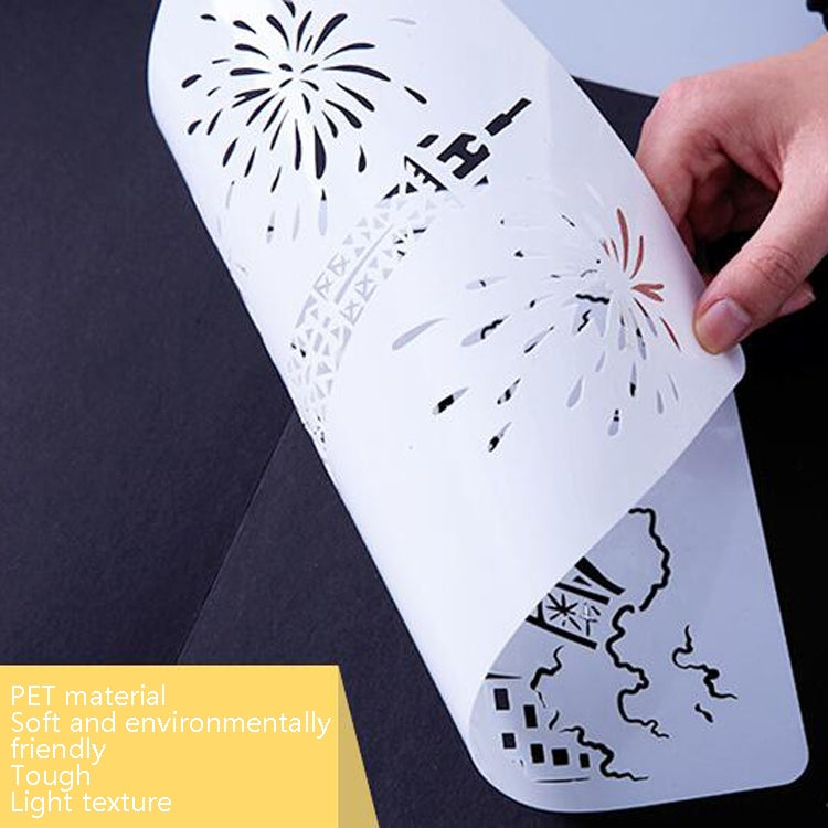 7 Castle Construction Series Painting Template Theme City A4 Label Template - Art Supplies by PMC TechLife | Online Shopping South Africa | PMC TechLife | Buy Now Pay Later Mobicred