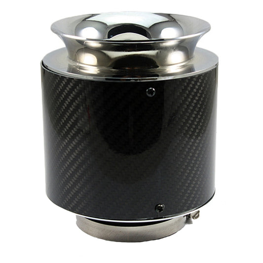 013 Car Universal Modified High Flow Carbon Fiber Mushroom Head Style Air Filter, Specification: Medium 76mm Inner Diameter - Air Intake System by PMC Jewellery | Online Shopping South Africa | PMC Jewellery | Buy Now Pay Later Mobicred