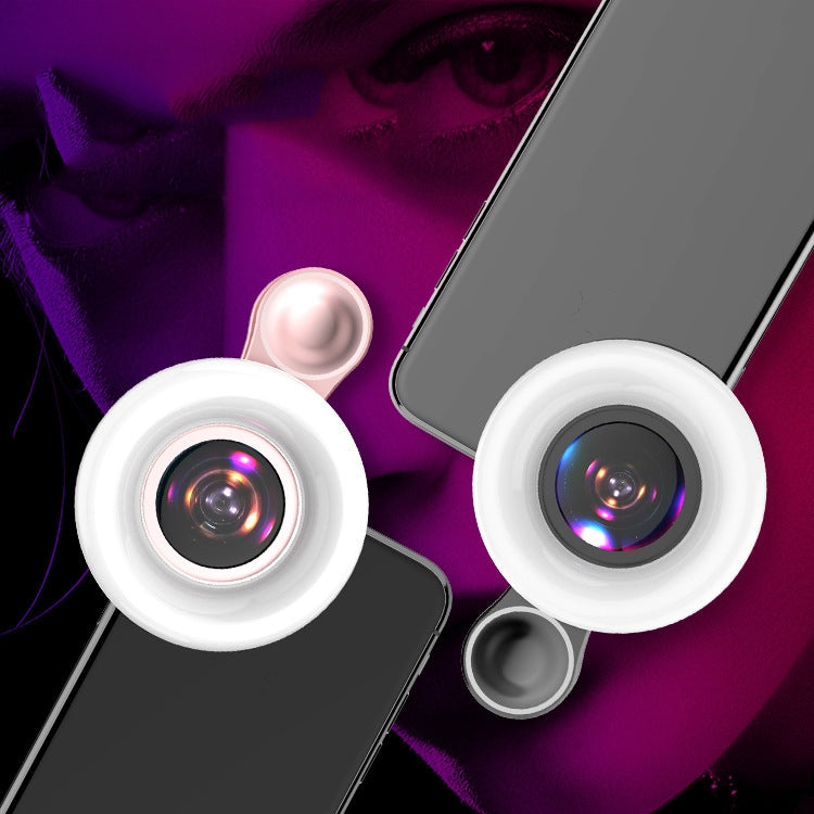 Mobile Phone Macro Lens Beauty Makeup Selfie Light(Black) - Selfie Light by PMC TechLife | Online Shopping South Africa | PMC TechLife