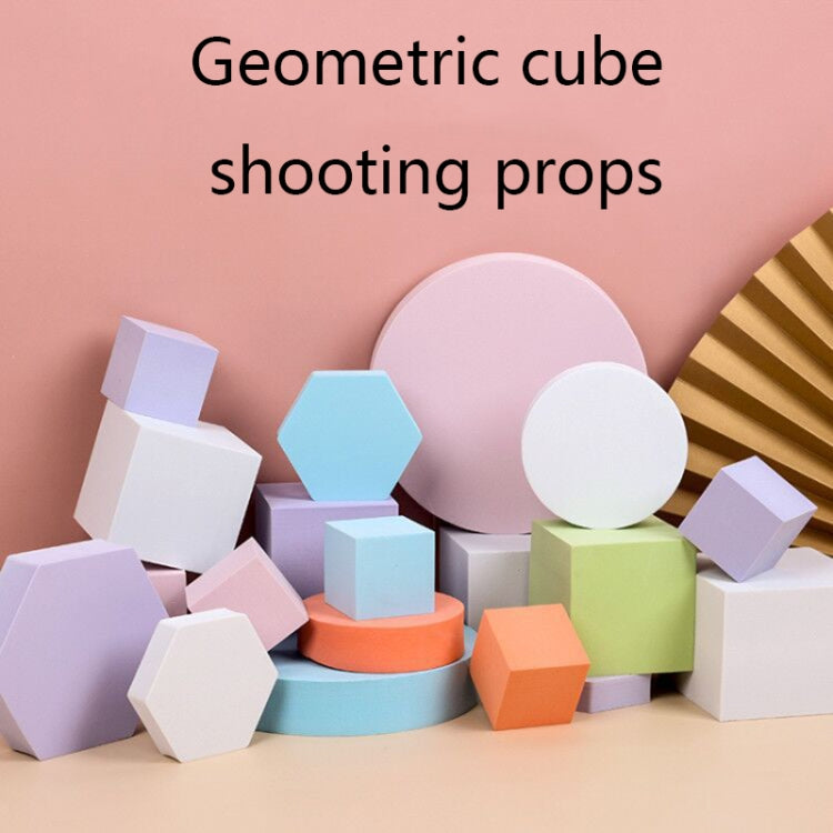 8 PCS Geometric Cube Photo Props Decorative Ornaments Photography Platform, Colour: Large Orange Square - Geometric Props by PMC TechLife | Online Shopping South Africa | PMC TechLife | Buy Now Pay Later Mobicred
