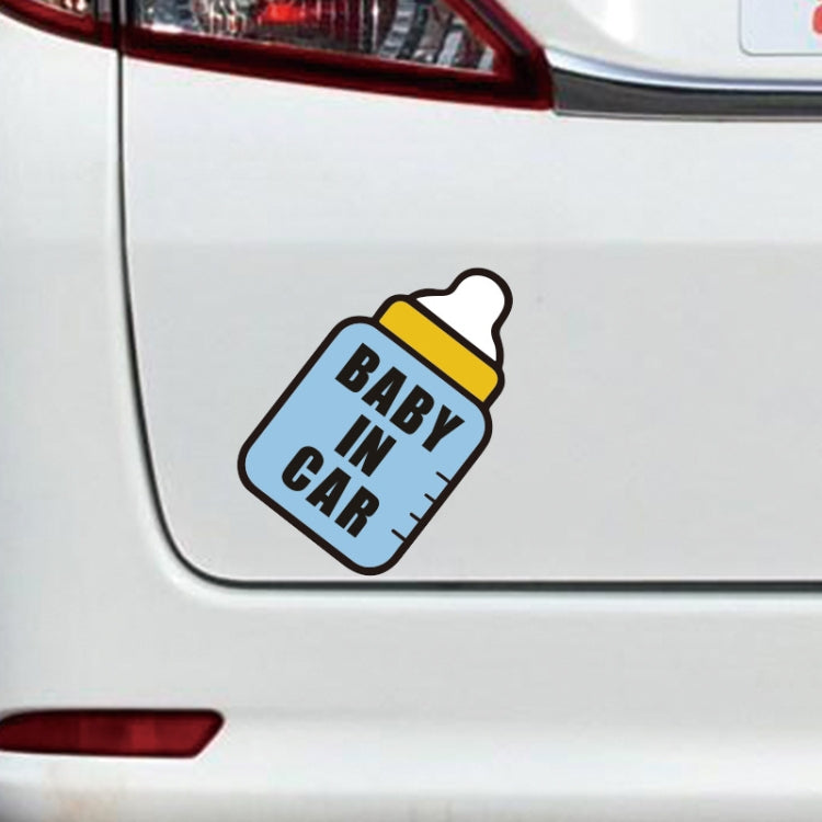 10 PCS There Is A Baby In The Car Stickers Warning Stickers Style: CT223 Baby M Blue Child Adhesive Stickers - Warning Sticker by PMC Jewellery | Online Shopping South Africa | PMC Jewellery | Buy Now Pay Later Mobicred