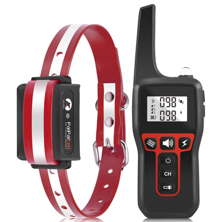PaiPaitek PD529 Remote Control Dog Training Device Voice Control Anti-Barking Device Dog Training Device(Red) - Training Aids by PaiPaitek | Online Shopping South Africa | PMC TechLife | Buy Now Pay Later Mobicred