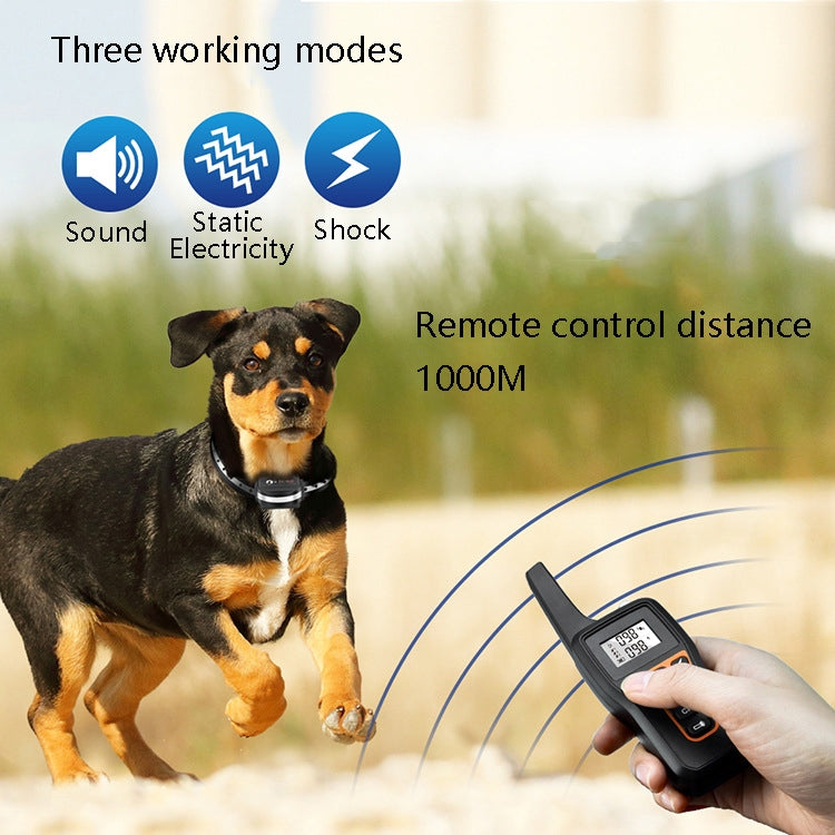 PaiPaitek PD529-3 Remote Control Dog Training Device Voice Control Barking Stopper Electronic Collar Dog Training Device - free shipping - PMC TechLife - Order now!