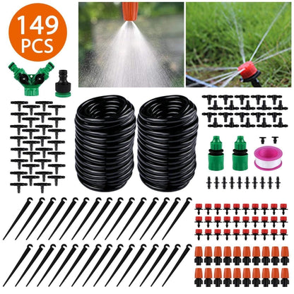 149 In 1 30m Adjustable Dripper DIY Automatic Watering Device Drip Irrigation Kit - Watering & Irrigation by PMC Jewellery | Online Shopping South Africa | PMC Jewellery | Buy Now Pay Later Mobicred