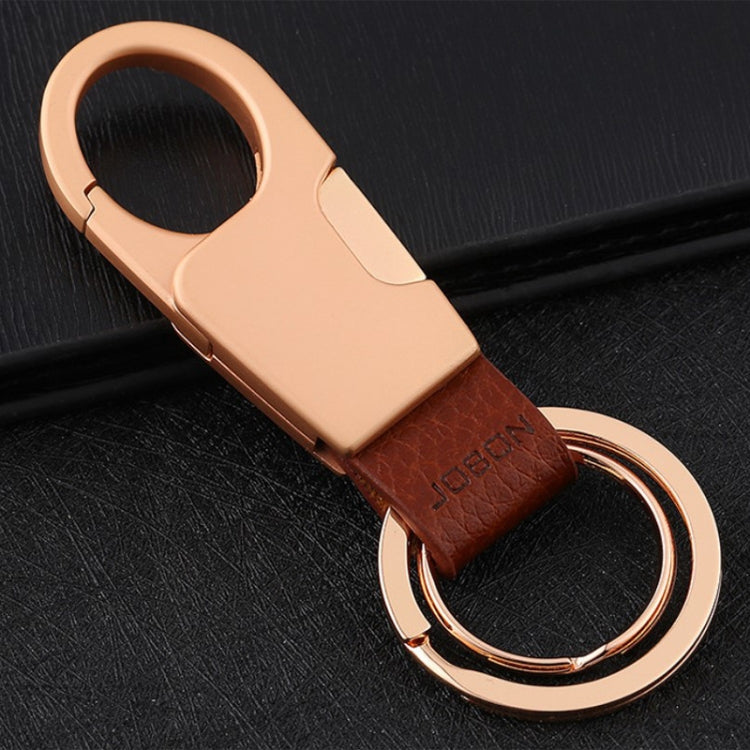 JOBON ZB-028YSK Car Keychain Men Waist Hangs Side Press Keychain(Golden) - Key Rings by JOBON | Online Shopping South Africa | PMC Jewellery | Buy Now Pay Later Mobicred