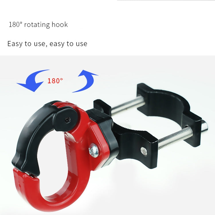 For Ninebot MAX G30 Scooter Accessories Aluminum Alloy Hook Rod Hook, Specification: Simple Model (Black) - Accessories & Parts by PMC TechLife | Online Shopping South Africa | PMC TechLife | Buy Now Pay Later Mobicred