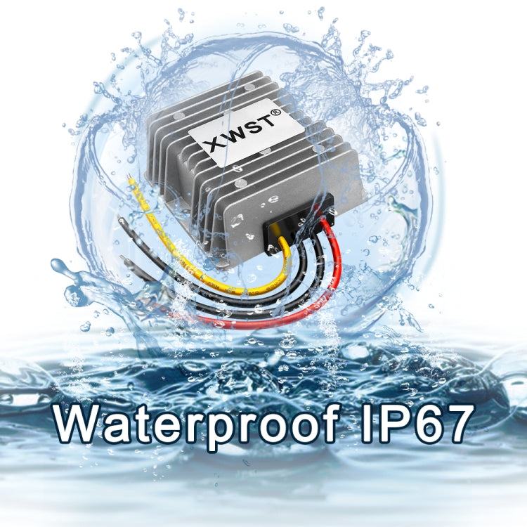 XWST DC 12/24V To 5V Converter Step-Down Vehicle Power Module, Specification: 12/24V To 5V 5A Small Aluminum Shell -  by PMC TechLife | Online Shopping South Africa | PMC TechLife | Buy Now Pay Later Mobicred
