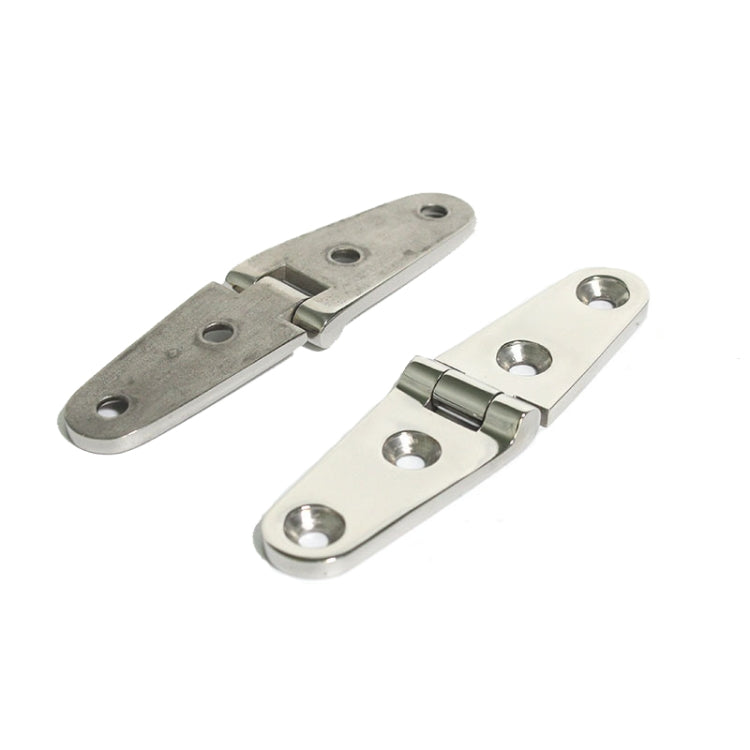 Four-Hole Stainless Steel Hinge 316 Flat Open Bearing Hinge, Specification: 103 x 27mm - Marine Accessories & Parts by PMC Jewellery | Online Shopping South Africa | PMC Jewellery | Buy Now Pay Later Mobicred