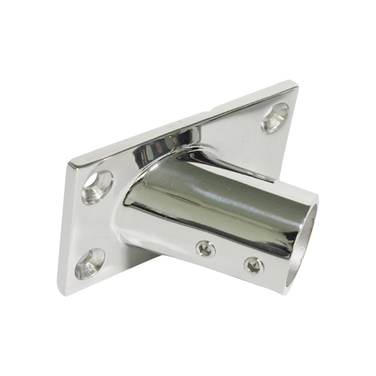 Thicken 316 Stainless Steel 60-Degree Square Tube Base Marine Boat Hardwares, Specifications: 25mm - Marine Accessories & Parts by PMC Jewellery | Online Shopping South Africa | PMC Jewellery | Buy Now Pay Later Mobicred