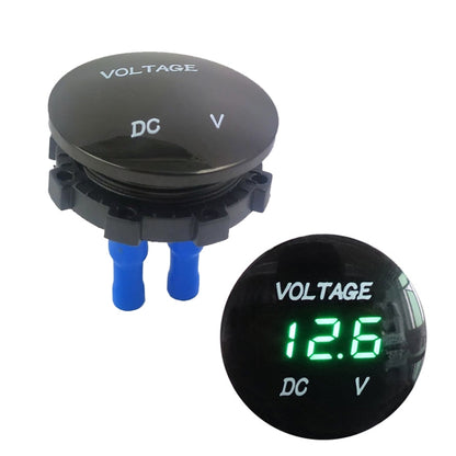 DC12-24V Automotive Battery DC Digital Display Voltage Meter Modified Measuring Instrument(Green Light) - Clocks & Car Meters by PMC Jewellery | Online Shopping South Africa | PMC Jewellery | Buy Now Pay Later Mobicred