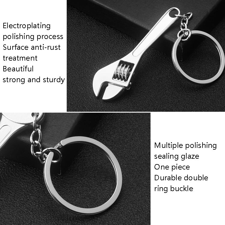 10 PCS Tool Metal Keychain Car Key Ring Pendant, Colour: H-398 Electric Drill - free shipping - PMC Jewellery - Order now!