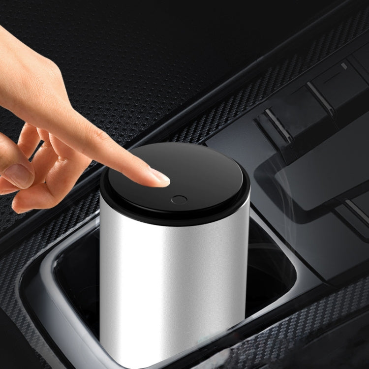 BEN.JACK Car Trash Can Multi-Function Storage Box In Car(Silver With 35 Garbage Bags) - free shipping - PMC TechLife - Order now!