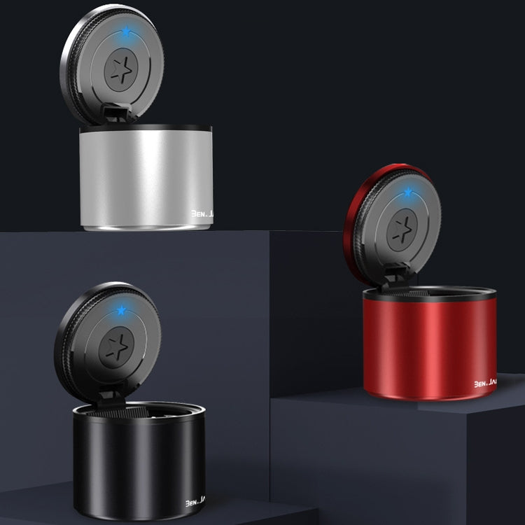 BEN.JACK Ashtray With Cover Personality Multi-Function Universal Car Ashtray(Red) - free shipping - PMC TechLife - Order now!