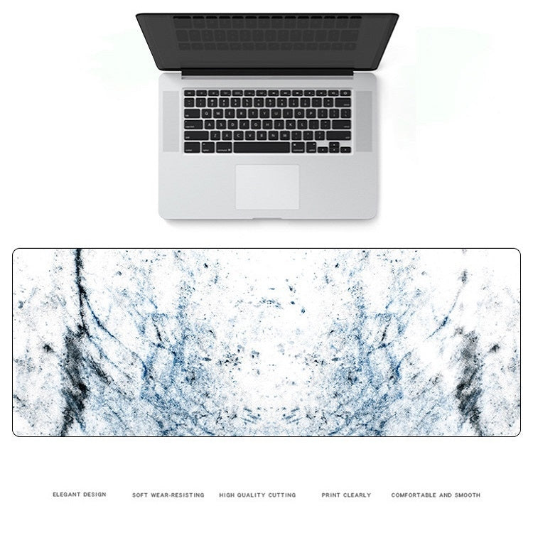 400x900x5mm Marbling Wear-Resistant Rubber Mouse Pad(Black Gold Marble) - free shipping - PMC Jewellery - Order now!
