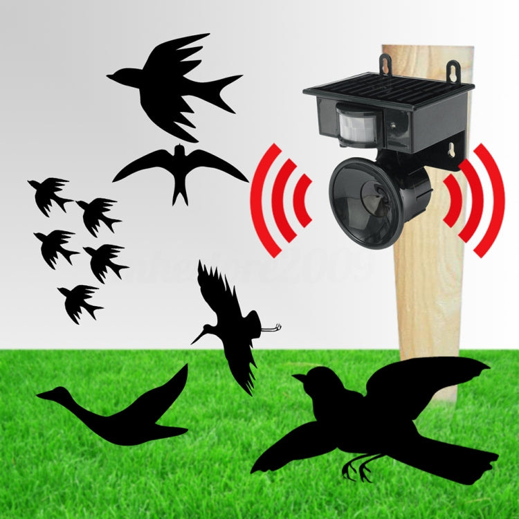 NY-2002 Solar Ultrasonic Mouse Repeller Animal Repeller Outdoor Waterproof Bird Repeller(Green) - free shipping - PMC TechLife - Order now!