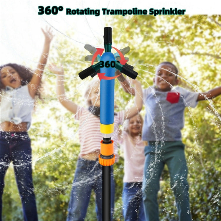 Trampoline 360 Degree Automatic Rotating Sprinkler Gardening Water Toy,Size:  Large (Green) - Watering & Irrigation by PMc TechLife | Online Shopping South Africa | PMc TechLife | Buy Now Pay Later Mobicred