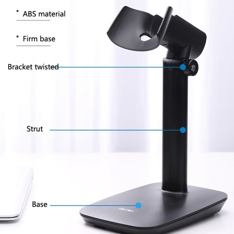 Deli 15130 Wireless Scanner Adjustable ABS Bracket - Accessories by Deli | Online Shopping South Africa | PMC Jewellery | Buy Now Pay Later Mobicred