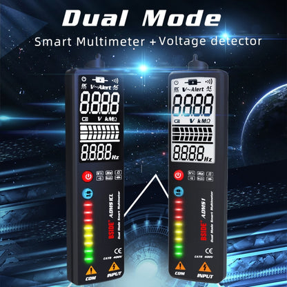 BSIDE Dual-Mode Smart Large-Screen Display Multimeter Electric Pen Portable Voltage Detector, Specification: ADMS1 - Digital Multimeter by BSIDE | Online Shopping South Africa | PMC Jewellery | Buy Now Pay Later Mobicred