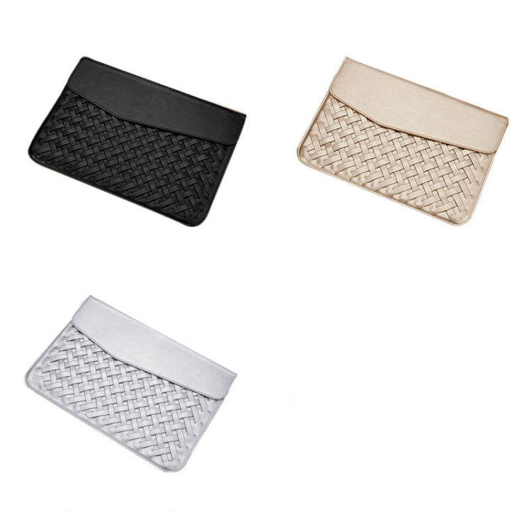 Hand-Woven Computer Bag Notebook Liner Bag, Applicable Model: 11 inch (A1370 / 1465)(Golden) - free shipping - PMC Jewellery - Order now!