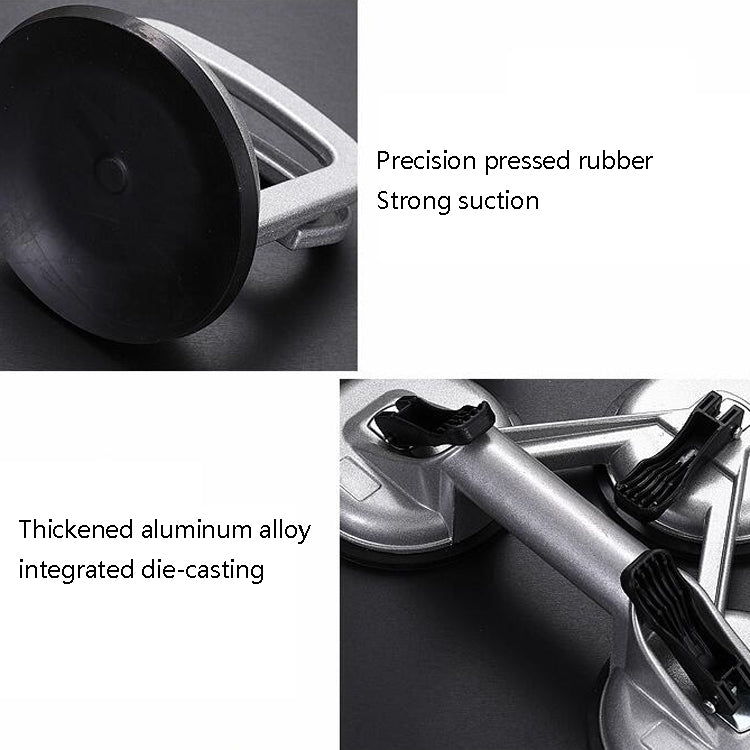 Aluminum Heavy-Duty Glass Suction Cup Hardware Tool, Model: Three Claws - Hand Tool Sets by PMC TechLife | Online Shopping South Africa | PMC TechLife | Buy Now Pay Later Mobicred