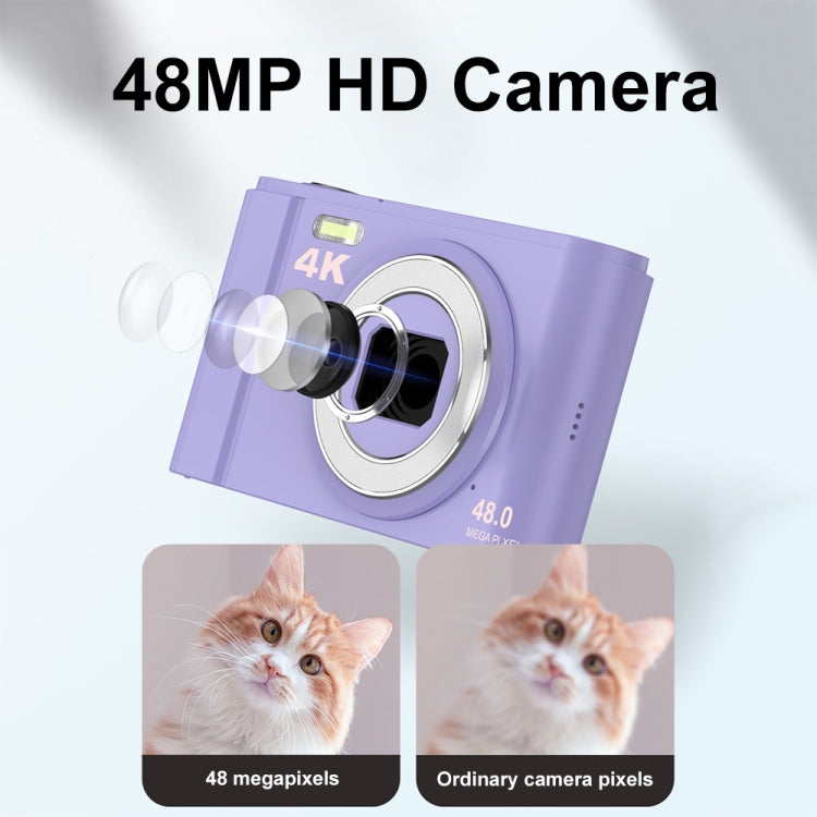 DC303A 2.8-Inch 4K 16X Zoom HD Digital Camera Mini Children Photography Camera AU Plug(Pink) - Children Cameras by PMC Jewellery | Online Shopping South Africa | PMC Jewellery | Buy Now Pay Later Mobicred