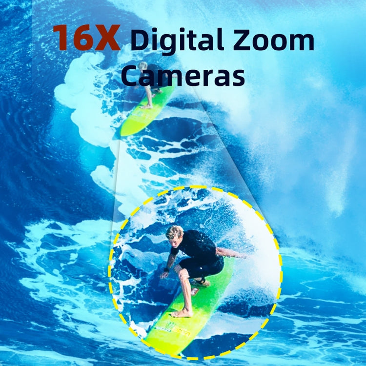 WDC901 3.5m Waterproof 48MP HD Dual Screen Outdoor Sports Digital Camera UK Plug(Black) - Children Cameras by PMC Jewellery | Online Shopping South Africa | PMC Jewellery | Buy Now Pay Later Mobicred