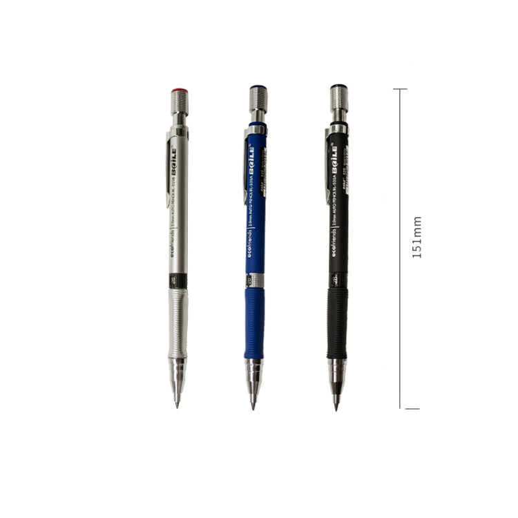 Baile 2.0mm Exam Push-out Drawing Drawing Writing Activity Automatic 2B Pencil, Color:Blue - Pencils by PMC TechLife | Online Shopping South Africa | PMC TechLife | Buy Now Pay Later Mobicred