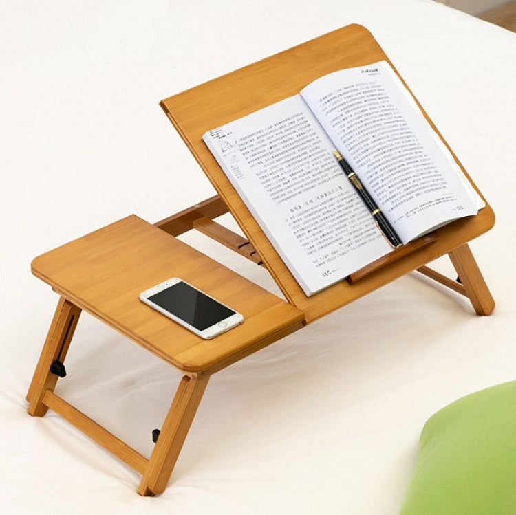741ZDDNZ Bed Use Folding Height Adjustable Laptop Desk Dormitory Study Desk, Specification: Medium 64cm - free shipping - PMC Jewellery - Order now!