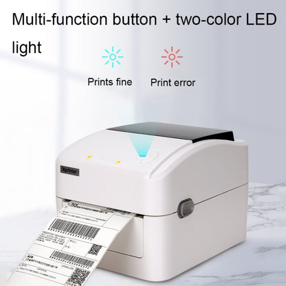 Xprinter XP-420B 108mm Express Order Printer Thermal Label Printer, Style:USB+Bluetooth(AU Plug) - Printer by Xprinter | Online Shopping South Africa | PMC Jewellery | Buy Now Pay Later Mobicred