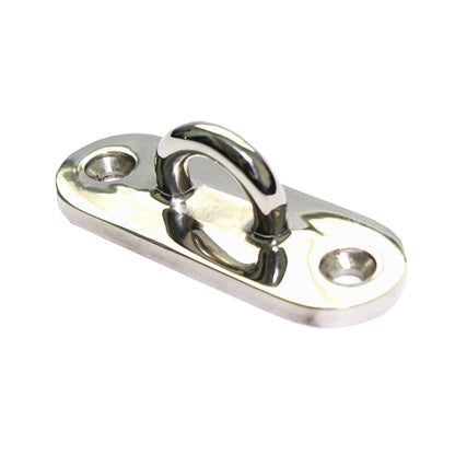 316 Stainless Steel Oval Boat Plate Seat Hand Rowing Boat Fixed Seat Accessories, Specification: 88mm - Marine Accessories & Parts by PMC Jewellery | Online Shopping South Africa | PMC Jewellery | Buy Now Pay Later Mobicred