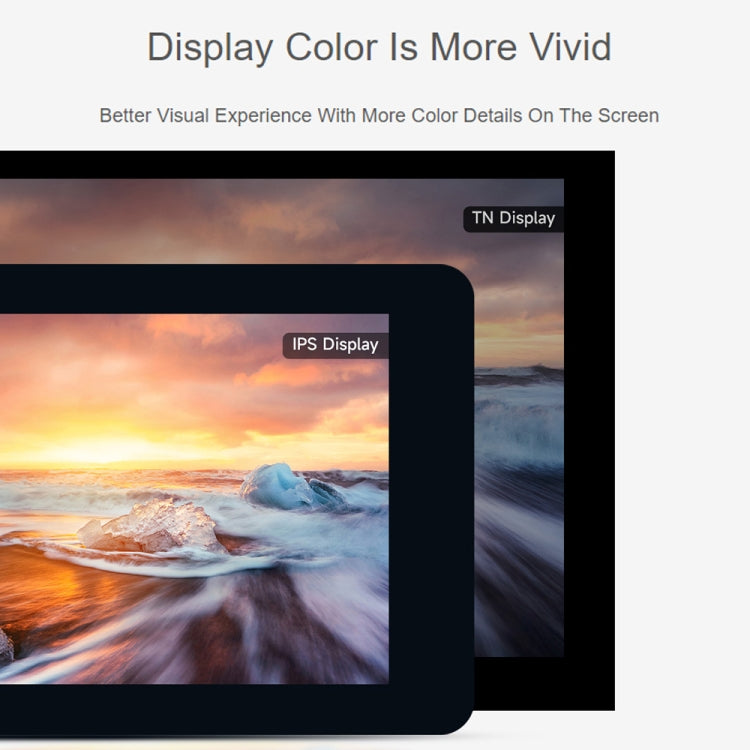 Waveshare 7 inch 800��480 IPS Capacitive Touch Display, DSI Interface, 5-Point Touch with Case - free shipping - PMC TechLife - Order now!