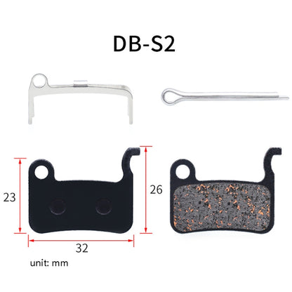 3 Pairs Mountain Bike Semi-Metallic Brake Pads M355 Oil Disc BB5 Resin Disc Brakes, Bagged(DB-S2) - Bicycle Brake Parts by PMC Jewellery | Online Shopping South Africa | PMC Jewellery