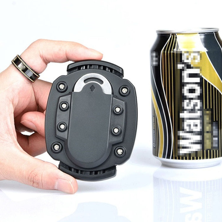 KPQ001 Multi-Function Can Bottle Opener Portable Stainless Steel Beer Screwdriver(Black) - Openers by PMC TechLife | Online Shopping South Africa | PMC TechLife