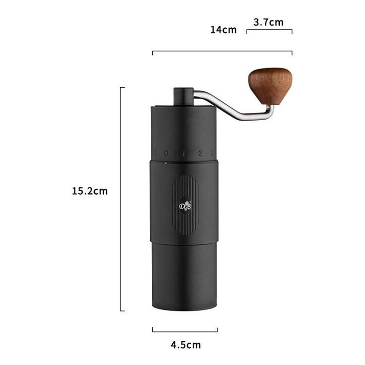 Diguo Hand-Shaking Grinding Machine Adjustable Coffee Bean Grinder Manual Coffee Machine(Black) - free shipping - PMC TechLife - Order now!